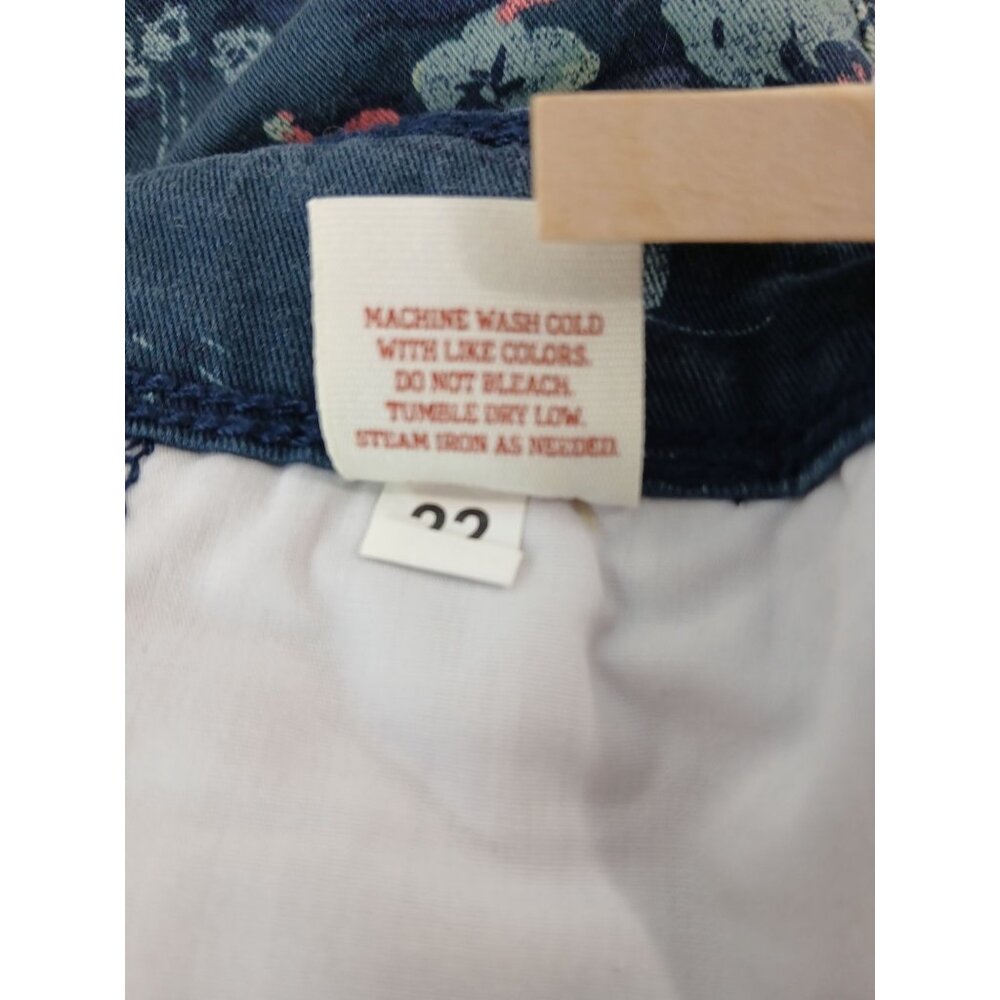 Mens Arizona Floral Print Cotton Flat Front Casual Shorts Size 32 Tropical - Picture 11 of 11